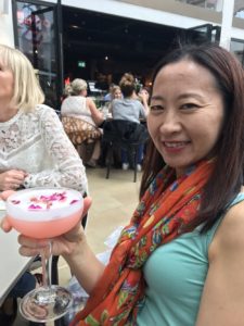 Cocktail lunch with friends